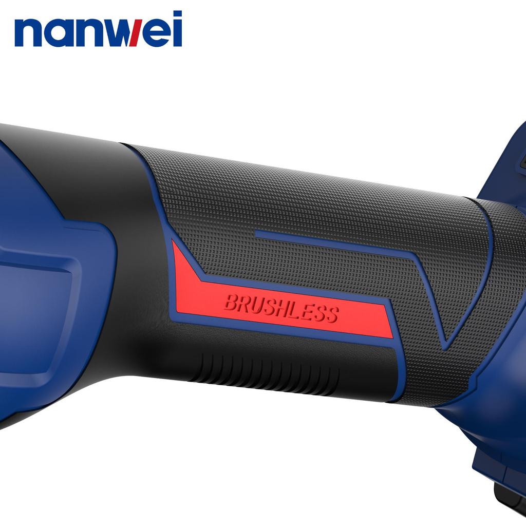NANWEI 125 Mm Angle Grinder 5000/7000/9800 Rpm, 20 V, Brushless Motor