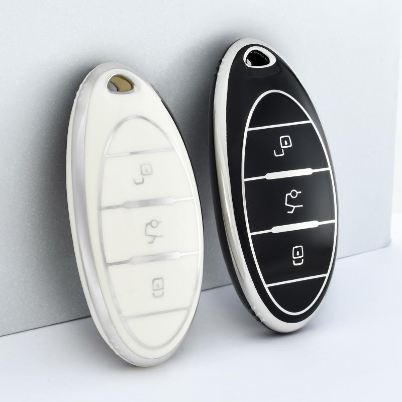 For FAW Besturn TPU Car Key Cover T77 Pro B70 T99 T55 T33 Auto Accessories Smart Remote Fobs Key Case Protector Keychain Holder