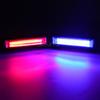 40W 80W COB Car Front Grille LED Strobe Light Police Fire Truck Emergency Flashing Warning Lights 12V 24V Amber White Red Blue