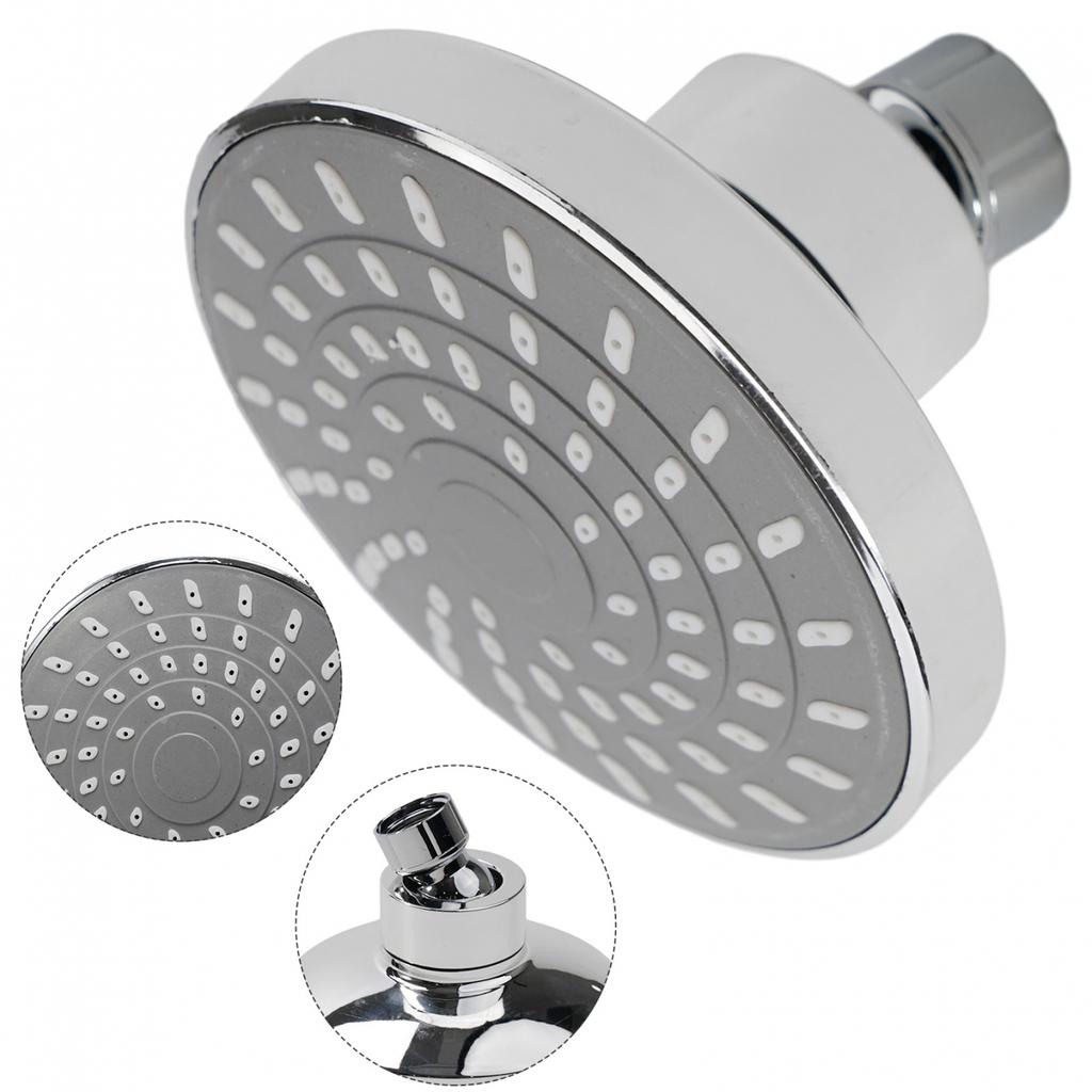 Self-cleaning Nozzle Shower Head Wall-Mounted Water Flow Limiter Control