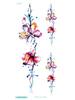 Ruicailong Pegatinas de Tatuaje de Brazo Floral 3D Impermeables para Mujer - Diseño Elegante y Sexy