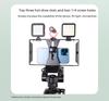 Mobile Phone Live Broadcast Rabbit Cage Set with Desktop Tripod & Stabilizer