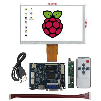 7-inch IPS LCD Display Screen Module HDMI Driver Control Board Raspberry Pi/Banana/windows Auxiliary Portable Monitor