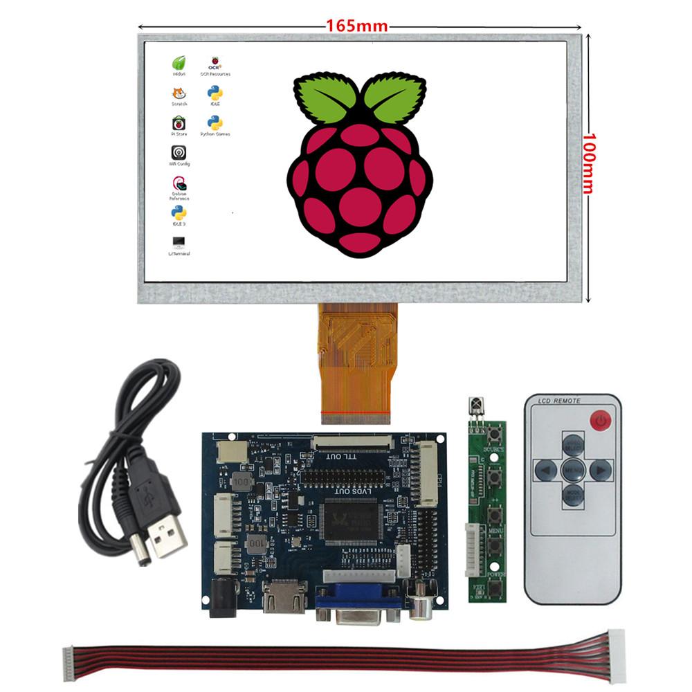 7-inch IPS LCD display Screen module HDMI driver control board Raspberry Pi/Banana/windows auxiliary portable monitor
