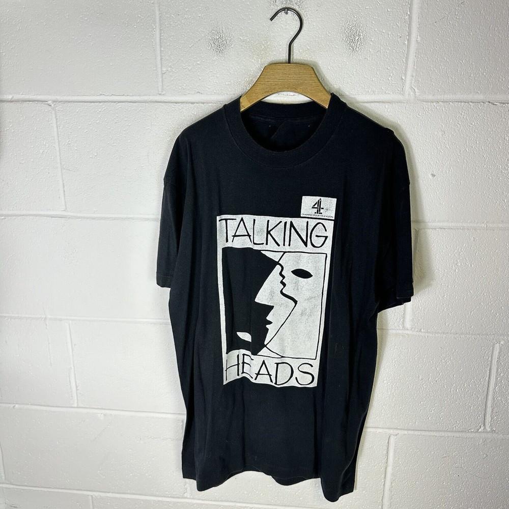 TALKING HEADS Channel Four Television T Shirt  Unisex T-Shirt L