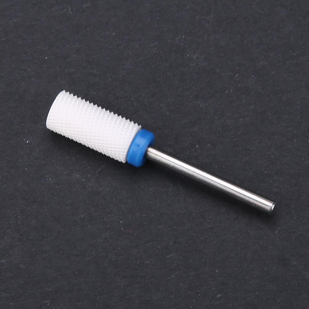 5 Type of Ceramic Cylinder Shape Grinding Head Nail Drill Bit for Manicure Drills Machine 05#