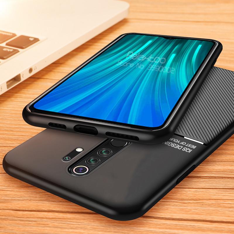 

Для Xiaomi Redmi Note 8 Pro Case Магнітний автомобільний тримач Silicone Cover Xiomi Redme Not 10 9 9T 9S 9A 9C 8T 8A 7 7A Matte Slim Case For Redmi 9A зелений