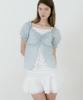 Retera Ribbon Mini Skirt_Ivory