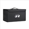Car Trunk Leather Storage Box Auto Interior Organizer Accessories For VW GTI Polo Golf Passat Tiguan Arteon Taigo Caddy Hub Cap EE1