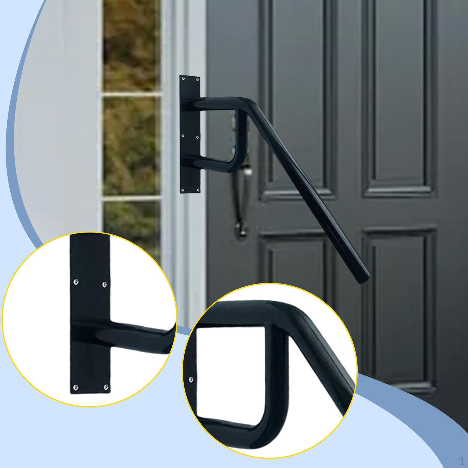 

Stair Handrails for Outdoor Steps Hand Grab Bar Wall Mount Rail Garage