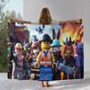 Game R-Robloxs Cartoon Flannel Blanket,Ultra Soft Warm Plush Throw for Home Bedroom Bed Sofa Cover Office Camping Picnic Gift