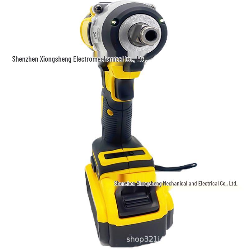 Industrial Lithium Battery Air Wrench: Powerful, Long Battery Life, Dual Battery Set for Truck Repair