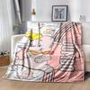 1pc. Cartoon Dumbo Elephant Blanket, Seasonal Universal Home Decor,Soft Flannel Throw Blanket, Versatile & Cozy for Bedroom, Living Room, Tr