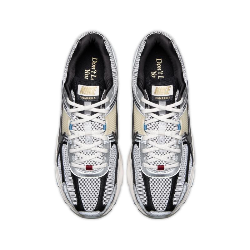 Cheung Ka Long x Nike Air Zoom Vomero 5 Dont Lose Your Way Unisex Sneakers Grey Black Metallic-Silver HQ3449-001
