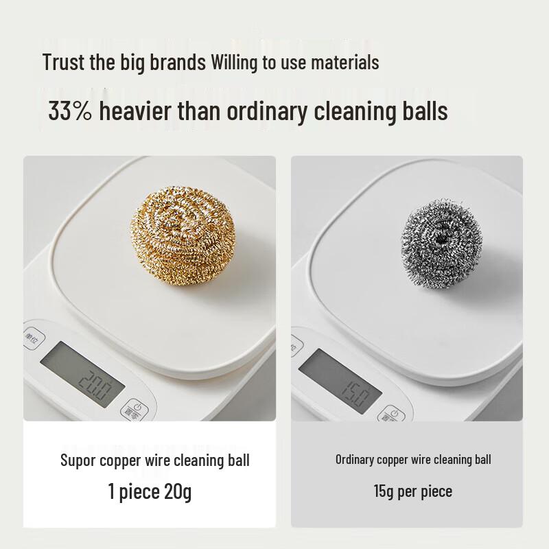 COOKER KING Steel Wool Cleaning Brush