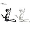 Strong Material Phone Holder 3D Printed Mobile Holder, One-Piece Molding Stand, Horizontal Vertical Climbing Cat Shape Stable Support for Watching