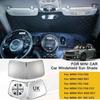Car Front Window UV Sunshade Cover For MINI F65 F66 R56 R55 R57 R60 R61 F54 F55 F56 F60 J01 J05 U25 Auto Protection Accessories