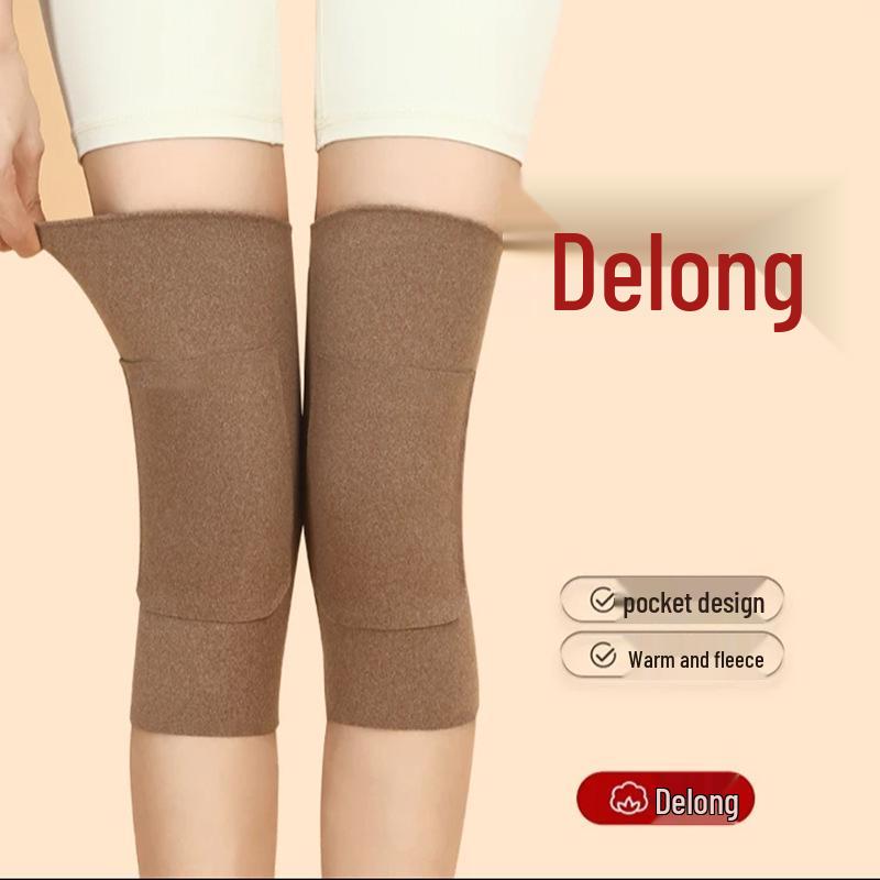 Genunchiere și jambiere de catifea: Unisex, Îngroșat, Rezistent la frig, pentru căldura articulațiilor toamna și iarna