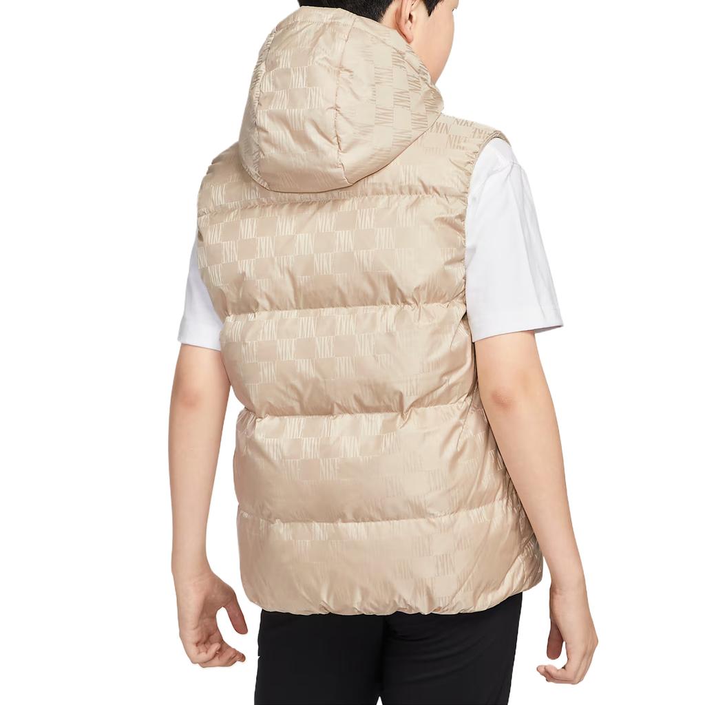 Nike Down Vest FW25 Comfortable Soft Warm Zipper Duck Down Kids Vest IR0026-101