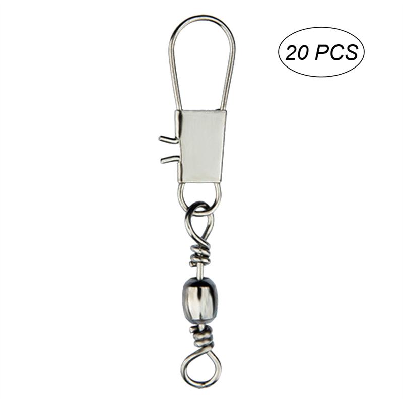 100 Stück Swivel Fishing Pegs Barrel Swivel Sicherheit Karabiner Angeln Zubehör 100 Stück Swivel Fishing Pegs Barrel Swivel Sicherheit Karabiner Angeln Zubehör