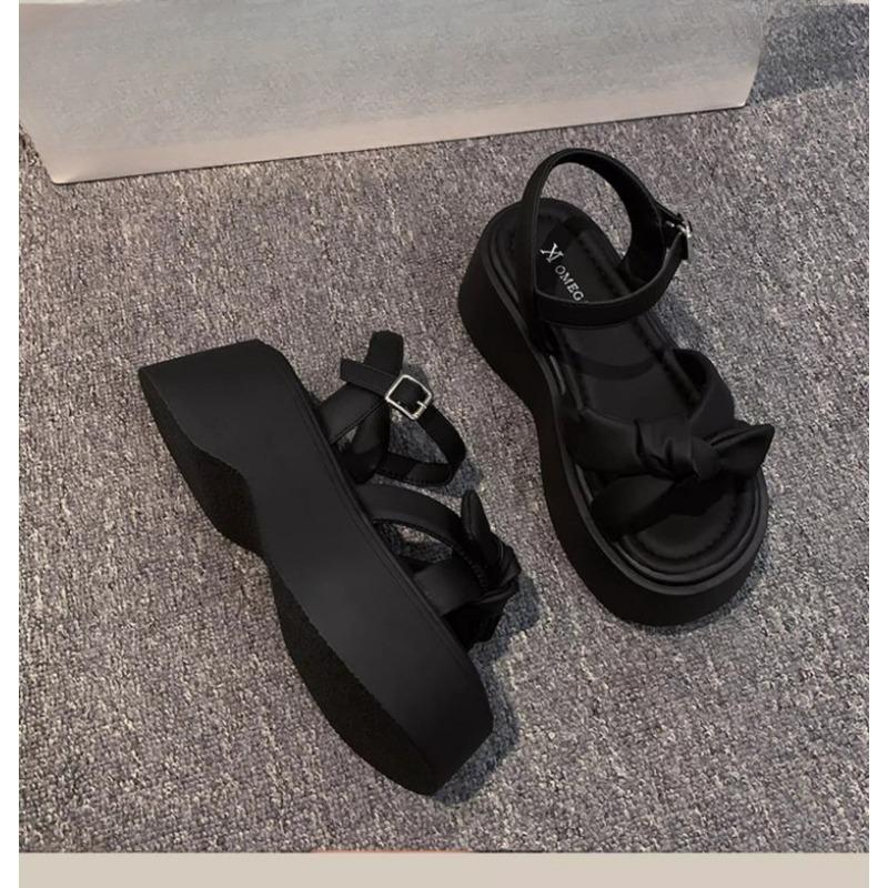 Thick-soled Women's Shoes Height-increasing and Versatile Beach Sandals