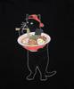 go slow caravan 341914USA/C Chinese Noodle Cat Tee Black L