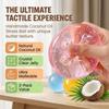 Blue Coconut Oil Squishy Ball Soft Transparent Ball Quick-Rebound Squeeze Toy Slow Rising Quick-Rebound Maltose Squishy Toy