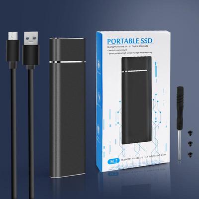New USB 3.0 M.2 NGFF SSD Enclosure: Metal Type-C Interface for Mobile Storage