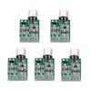 1/2/3/5/10pcs Mini Microphone Audio Amplifier Module Speaker Circuit Board DC 2.5-9V 14x12mm Mic Accessories