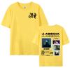 Rapper J Abecia La Verdad Album Tour Graphic Tshirt Mens Clothing Fashion Hip Hop Music T Shirts Oversized 100 Cotton T Shirt