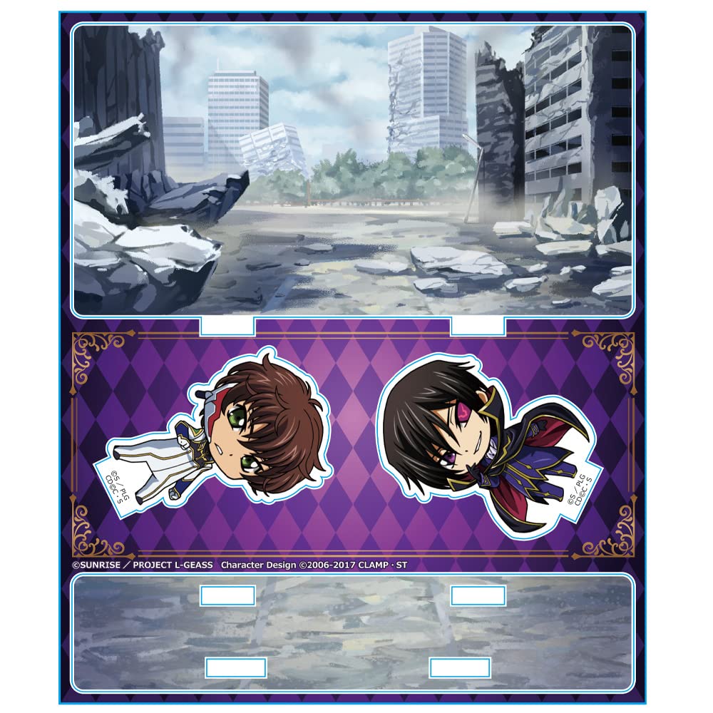 Code Lelouch of the Rebellion Acrylic Diorama B Zero Suit Suzaku Pilot Suit Geass [Lelouch ver. & ver.]