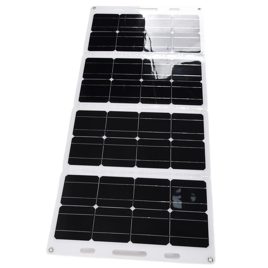 Zestaw paneli słonecznych Przenośny składany system ładowarki akumulatorów Wodoodporny na RV Kemping 100W 18V