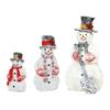 Christmas Figurine Artwork Gift Snowman Statue for Living Room Hotel Desktop 55 cm