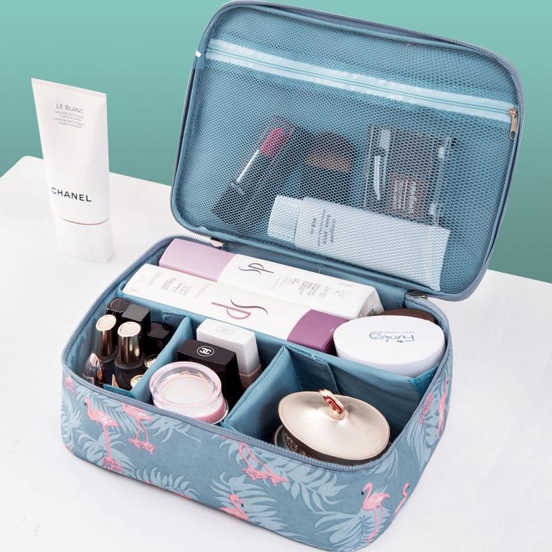 Women's Large Capacity Waterproof Travel Makeup Bag with Hook