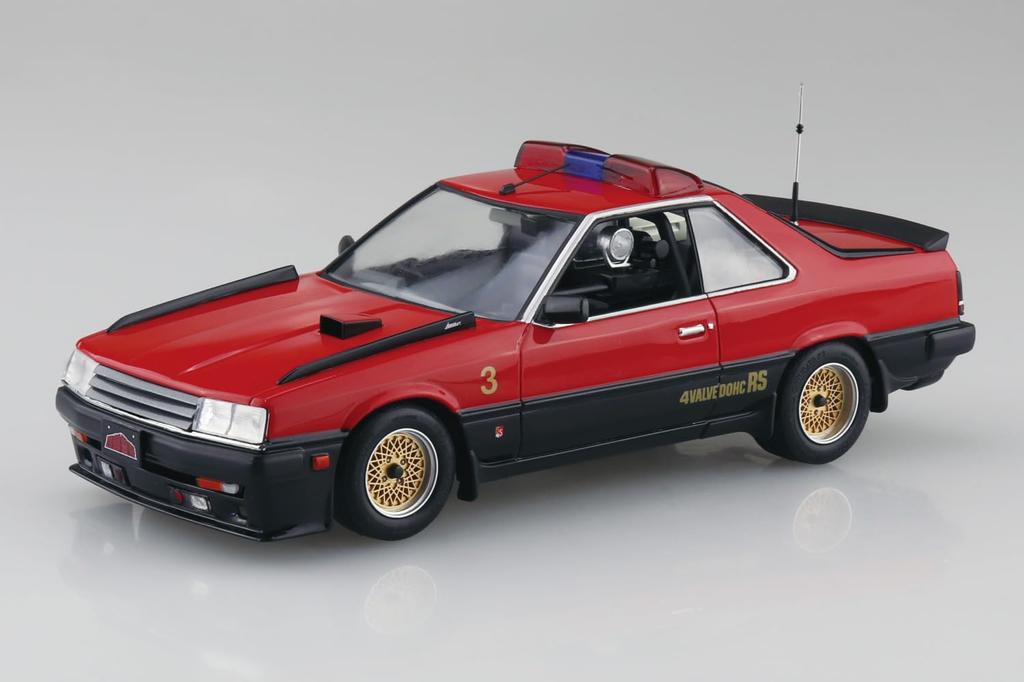 Aoshima Bunka Kyozaisha Scale Seibu Keisatsu Machine Plastic Model (AOSHIMA) 1/24 No.5 RS-3 (Car)