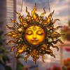 1Pc Sun Goddess Hanging Decoration Pendant Wind Chime Suncatcher Home Window Ornament Garden Decor Car Interior Decoratio