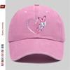 Pc Pcs Heart  Butterfly Print Baseball Cap Suitable for Dating Travel Outdoor Sports Beach Vacations Parties  Adjustable