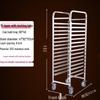 Commercial Stainless Steel Multi-Layer Baking Tray Rack for Rotary Ovens