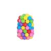 50pcs Sea Breeze Plush Balls - Party Decorations, Stress Relief Props, Photo Shoot Backdrop Stuffing ([Colorful] 5.5cm 50pcs + Mesh Bag)