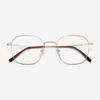 Seutailwokeu Rose Gold Metal Style15 M Rg 52Mm Stylework Eyeglass Frames