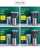 Disposable Transparent Thick PLA Pearl Milk Tea Straws with Independent Packaging