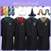 Costume Harry Potter Poudlard Adulte Enfant Robe Cape Gilet Avec Tissu Respirant Et Coutures Exquises Pour Cosplay Halloween