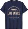 Retro Style Vintage Lake Ontario Not Lake America Men Women T-Shirt