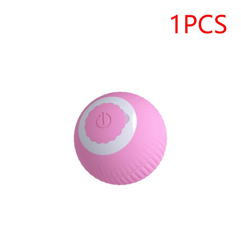 Smart Cat Toys Rolling Ball Rechargeable Electic Interactive Toys for Cats Training Self-moving Funny Puppy AccessoriesPet Toys