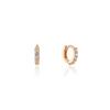 Daily Shine 5K One-Touch Hoop Earrings (Select 10/12/14mm)