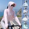 Long Sleeve Ice Silk Sun Shirt UV Protection Summer Jackets Sun Protection Clothing  for Cycling