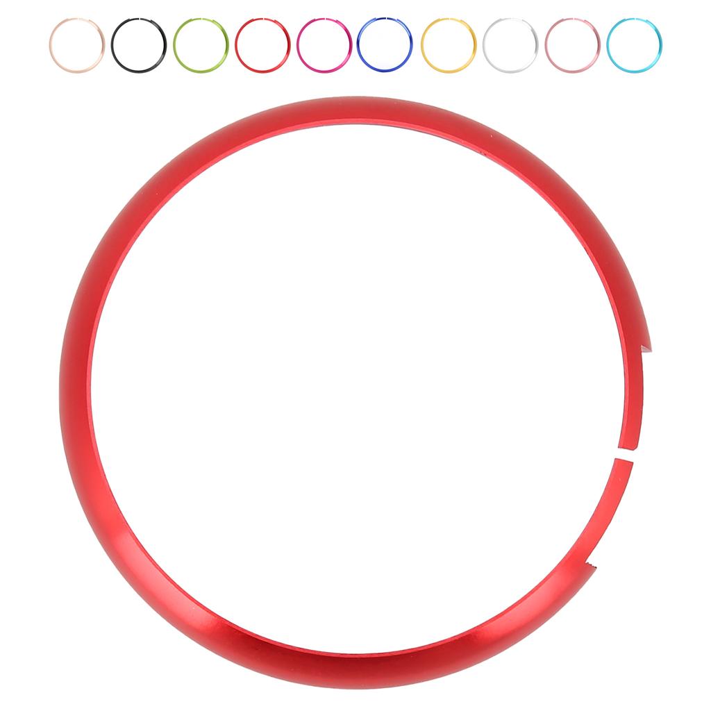 Key Fob Trim Remote Key Fob Ring Trim Aluminum Alloy Replacement for MINI R55 R56 R57 R58 R59 R60 Smart Key Trim Remote Key Trim