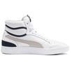 PUMA Ralph Sampson Mid Og White Grey Violet Peacoat 370718-01