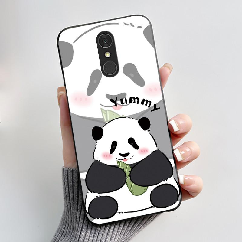 Casing For LG Q7 Plus Q7+ Q7a LM-Q610 Q725L Q725K Q725S Soft Case Aesthetic Cute Cat Cartoon Phone Back Cover Shockproof Bumper