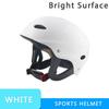 Water Sports Helmet ABS+EVA Half Shell for Kayak SUP Wakeboard Skateboard, Adjustable Vented